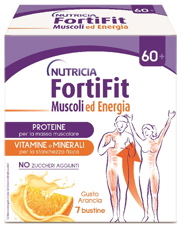 Fortifit muscoli&energia arancia 7 bustine