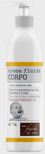 Fiocchi di riso crema fluida idratante 400 ml