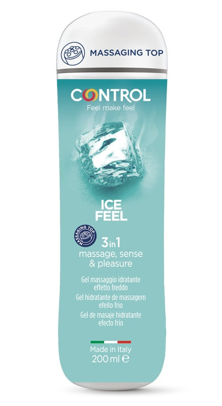 Control ice feel massage gel 3 in 1