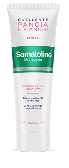 Somatoline skin expert snellente pancia fianchi cryogel 250 ml
