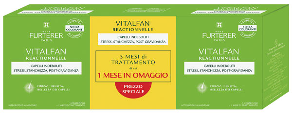 Vitalfan reactionnelle trio 22 3 pezzi da 30 capsule