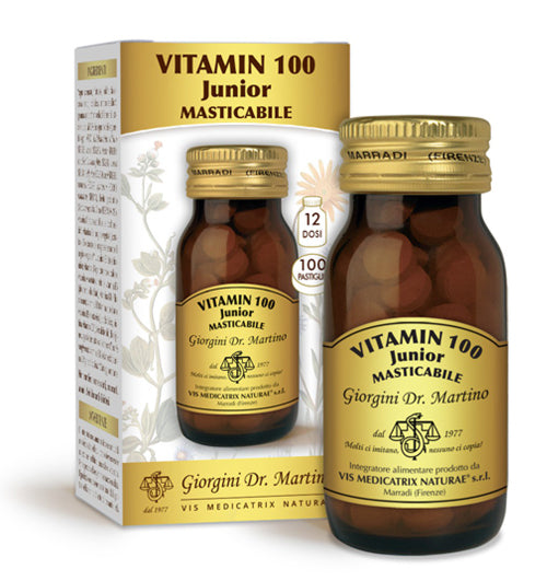 Vitamin 100 junior 100 pastiglie