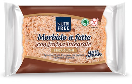 Nutrifree morbido a fette integrale 125 g