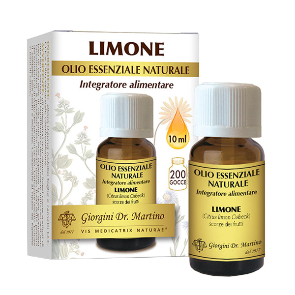 Limone olio essenziale naturale 10 ml