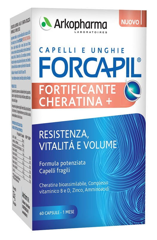 Forcapil fortificante cheratina 60 capsule