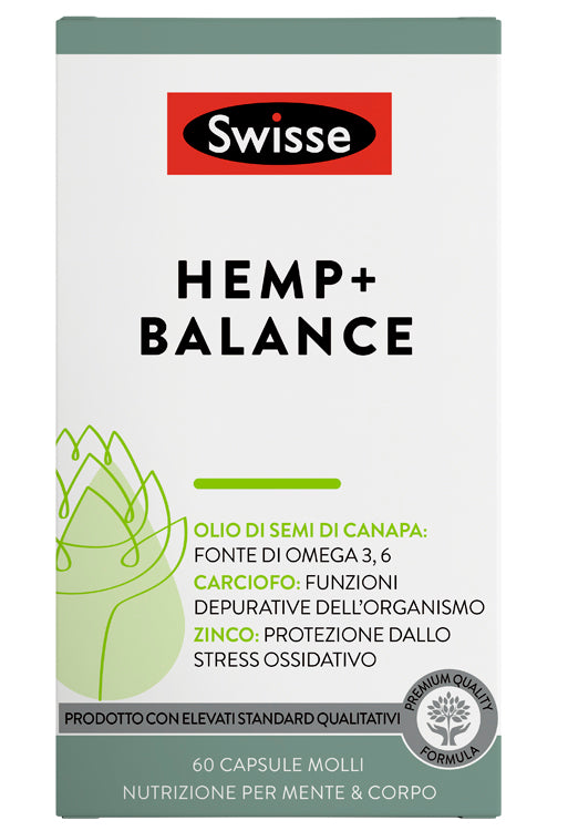 Swisse hemp+ balance 60 capsule