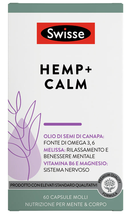 Swisse hemp+ calm 60 capsule