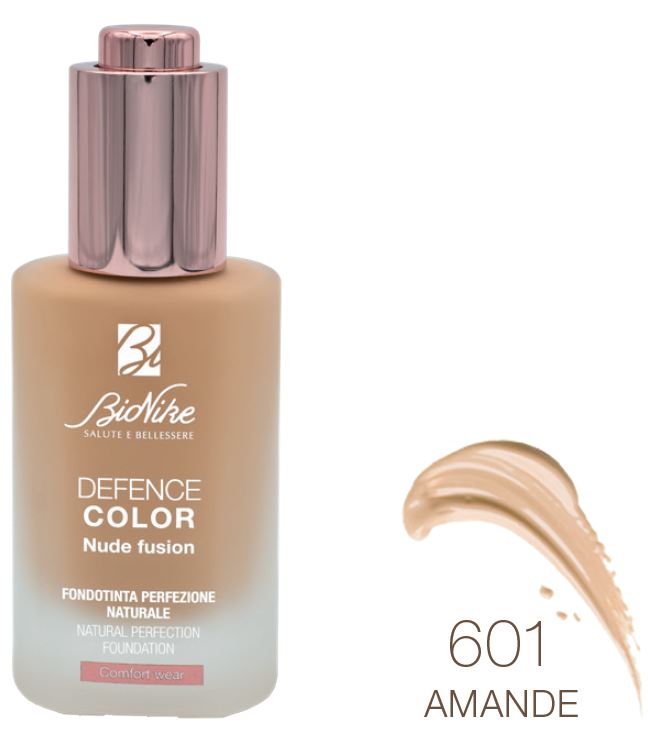 Bionike Defence Color Nude Fusion fondotinta illuminante 601 amande