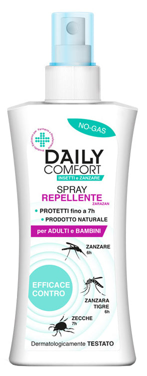 Daily comfort antizanzare spray repellente no-gas 100 ml