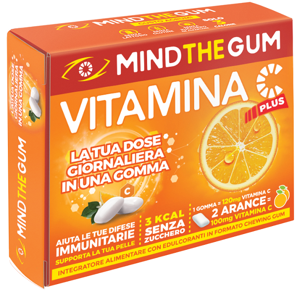 Mind the gum vitamina c agrumi 18 gomme confettate