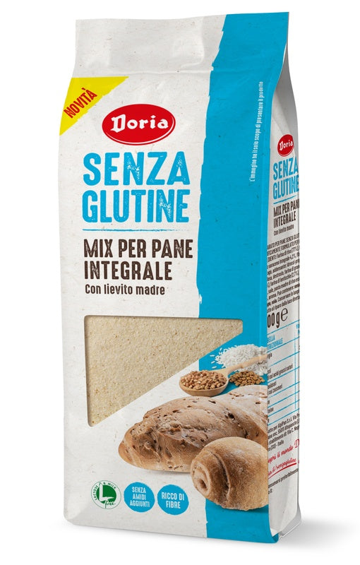 Doria mix per pane integrale 500 g preparato per pane integrale