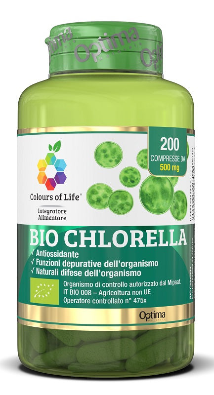 Bio chlorella 200 compresse colours of life