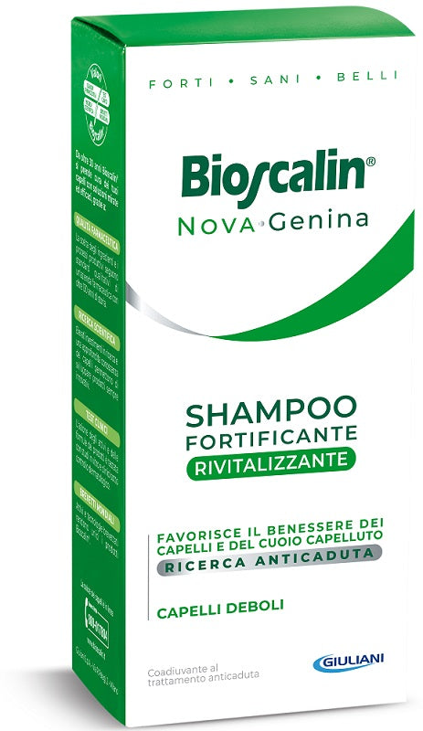 Bioscalin Nova Genina anti caduta shampoo rivitalizzante maxi size flacone 400 ml