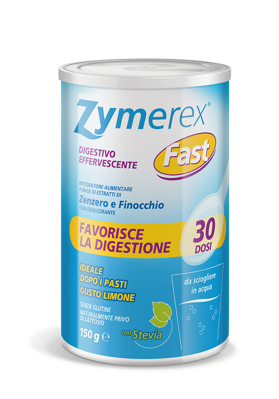 Zymerex fast digestivo effervescente granulato gusto limone con stevia 150 g