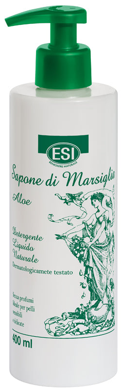 Esi sapone marsiglia aloe 400 ml