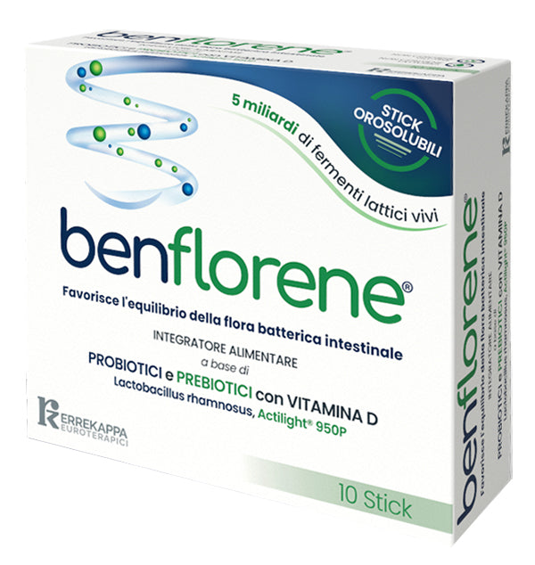 Benflorene 10 stick orosolubili