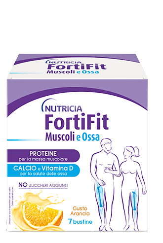 Fortifit muscoli&ossa arancia 7 bustine