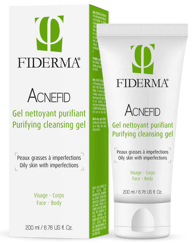 Fiderma acnefid gel detergente purificante 200 ml