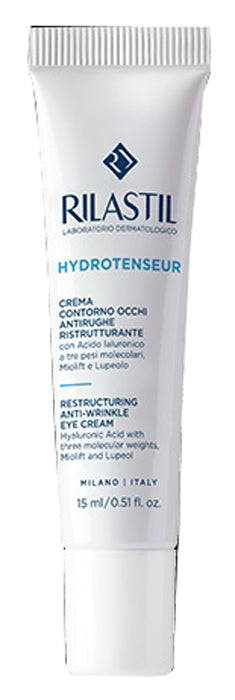 Rilastil hydrotenseur crema contorno occhi antirughe ristrutturante 15 ml