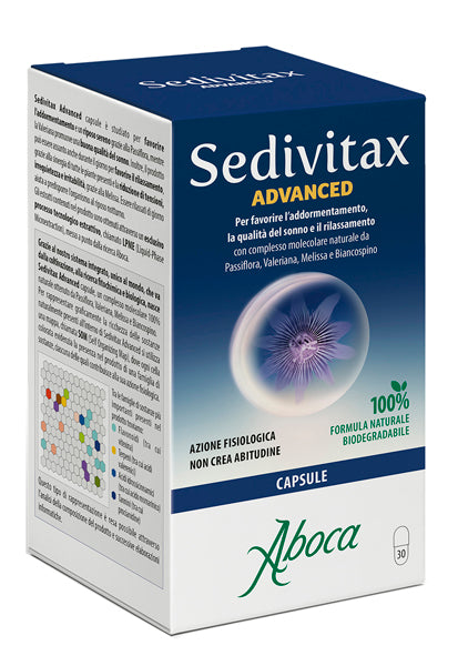 Aboca Sedivitax advanced 30 capsule