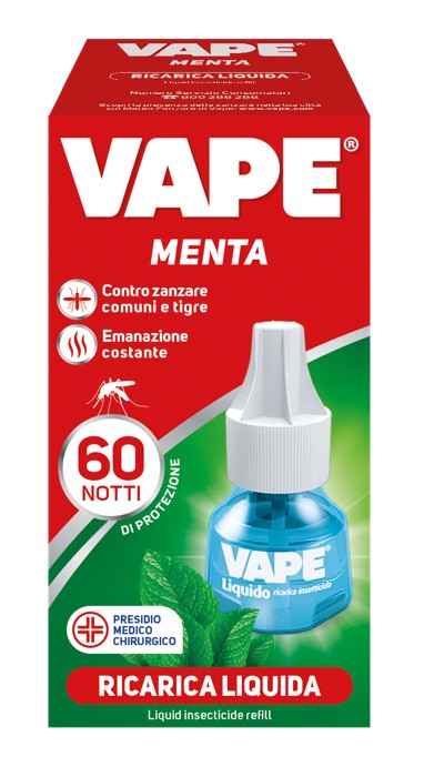 Vape menta ricarica liquida 480 ore 36 ml