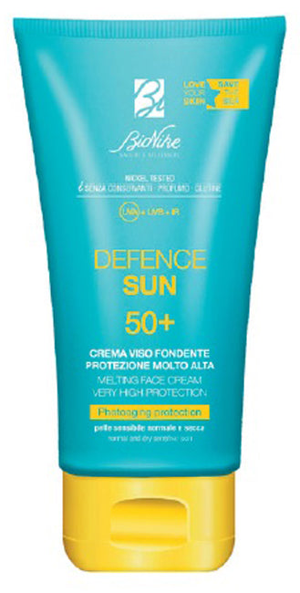 BIONIKE - Defence sun crema viso fondente 50+ 50 ml