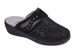 SCHOLL - Gabriella 3,0 pantofola in pelle black 36