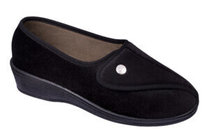 SCHOLL - Lilibeth pantofola/scarpa in microfibra black 40