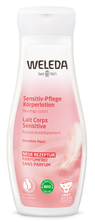 Weleda Crema fluida Sensitive sin fragancia 200 ml