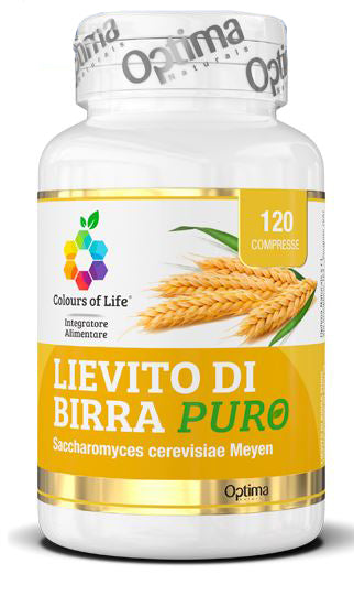 Colours of life levito di birra puro 120 compresse 400 mg