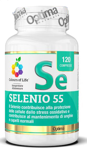 Colours of life selenio 55 120 compresse 350 mg