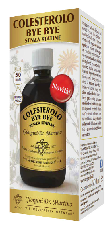 Colesterolo bye bye senza statine 500 ml