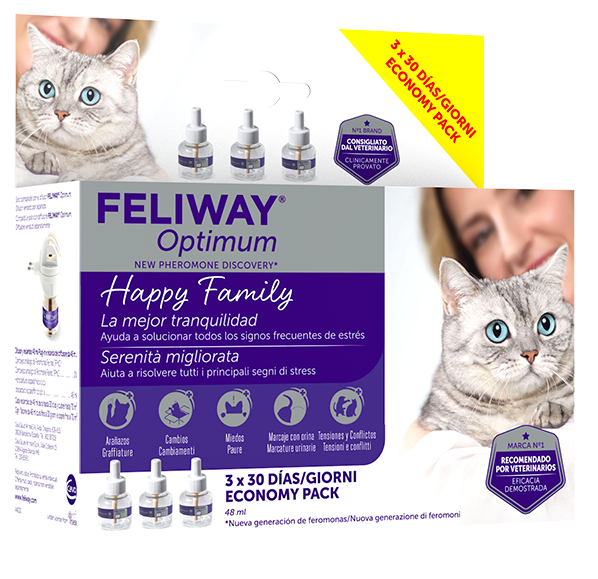 Feliway optimum refill 3x48 ml