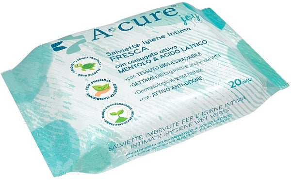 A+cure igiene intima fresca 20 salviette pocket maxi