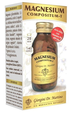 Magnesium compositum-t 140 pastiglie