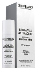 Dermabianca crema viso antimacchie spf30 uva/uvb 30 ml