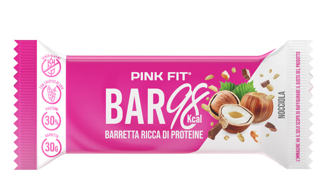 Pink fit bar 98 nocciola 30 g