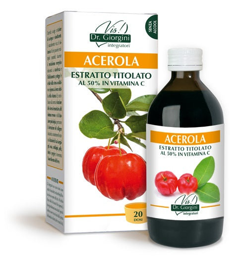 Acerola estratto titolato al 50% 200 ml