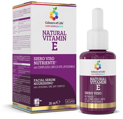 Colours of life natural vitamin e siero viso 30 ml