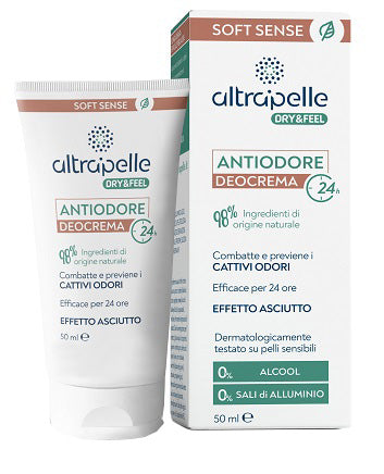 Altrapelle dry & feel deocrema antiodore 24h 50 ml
