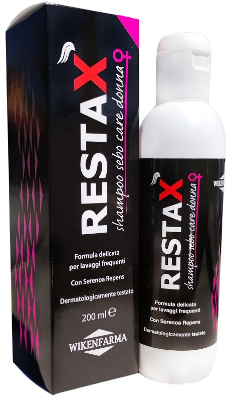 Restax shampoo sebo care donna 200 ml