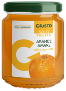 Giusto solo frutta marmell arance amare 284 g