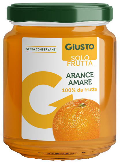 Giusto solo frutta marmell arance amare 284 g