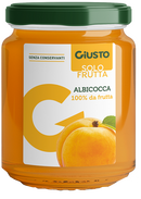 Giusto solo frutta marmellata albicocche 284 g