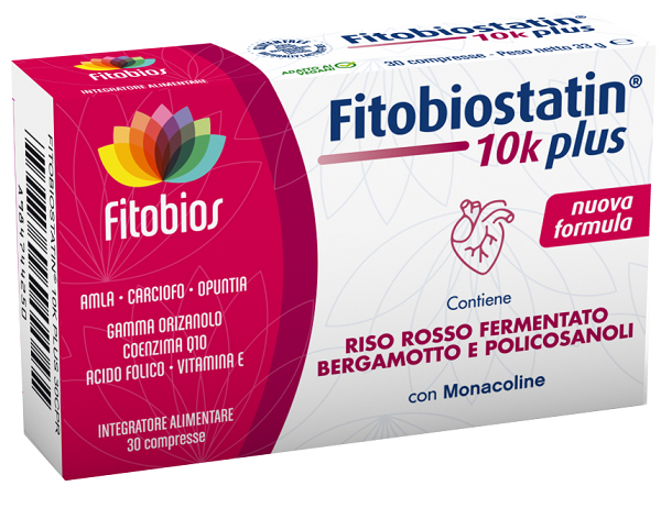 Fitobiostatin 10k plus 30 compresse