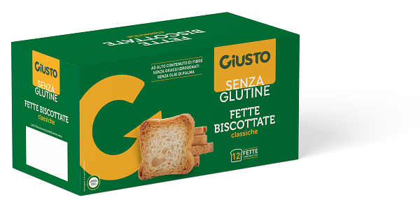 Giusto senza glutine fette biscottate 150 g