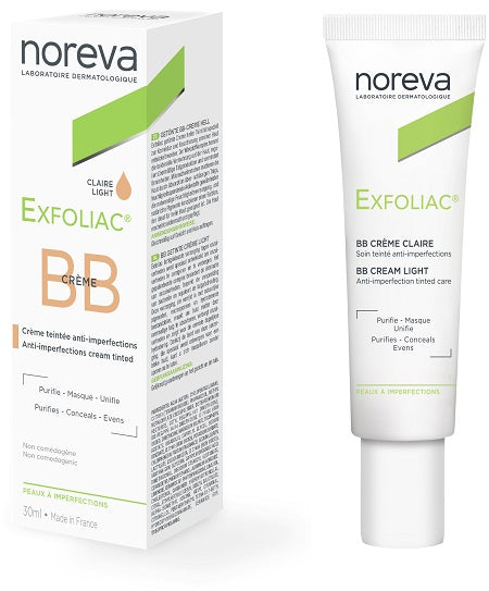 Exfoliac bb creme claire light 30 ml