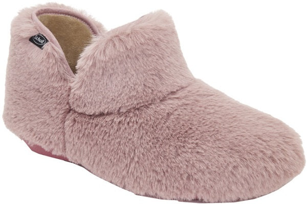 Molly bootie synthetic fur woman dusty pink pelliccia sintetica 41