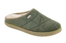 SCHOLL - Holly 2.0 corduroy pantofola in velluto a coste green 37
