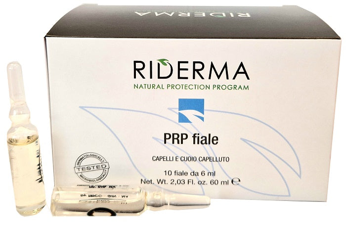 Riderma prp fiale 10 pezzi da 6 ml